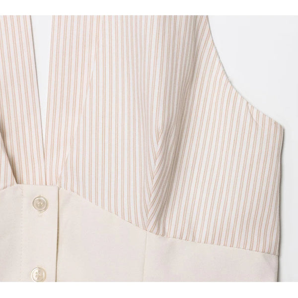 Soho Striped Halter Top – Summer Edition