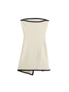 Kensington Knit Dress – Contrasting Elegance