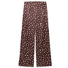 Belgravia Satin Co-ord – Strapless Top & High-Waist Pants