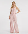 Eaton Tailored Set – Halter Vest & High-Waist Trousers