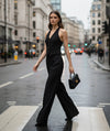 Eaton Tailored Set – Halter Vest & High-Waist Trousers