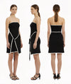 Kensington Knit Dress – Contrasting Elegance