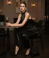 Notting Hill Lace-Up Set – Sleeveless Top & Wide-Leg Trousers